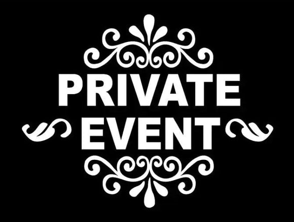 Private Event - April 20