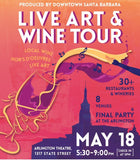 LIVE Art & Wine Tour - May 16